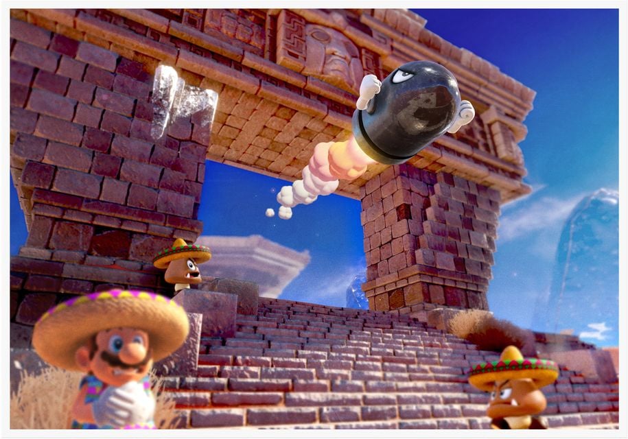 8 Player Mario Odyssey Hide n Seek is Hilarious 