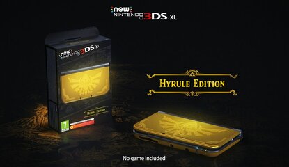 European Zelda Fans Are Getting A Shiny "Hyrule Edition" New 3DS XL Console In March