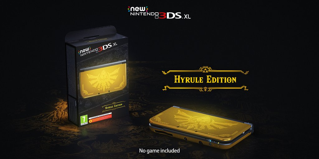 European Zelda Fans Are A "Hyrule Edition" New 3DS XL Console March - Nintendo Life