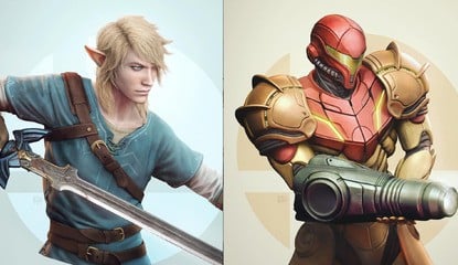 God Of War's Art Director Has Been Drawing Up Realistic Smash Bros. Ultimate Characters
