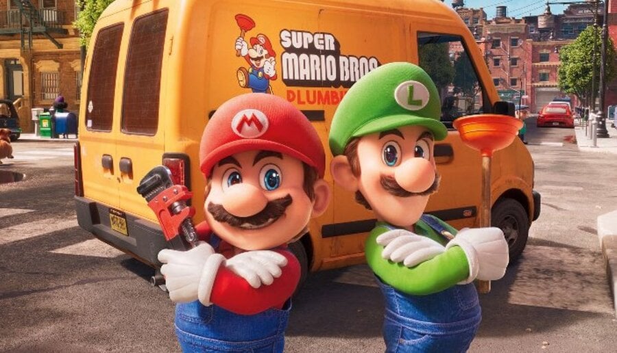 Mario Movie Van