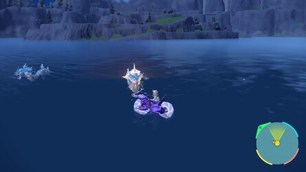 All Wild Tera Pokémon Locations > North Province > Casseroya Lake Wild Tera Pokémon > Wild Tera Gyarados - 1 of 2