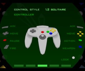 1.2 Solitaire Goldeneye Switch controls