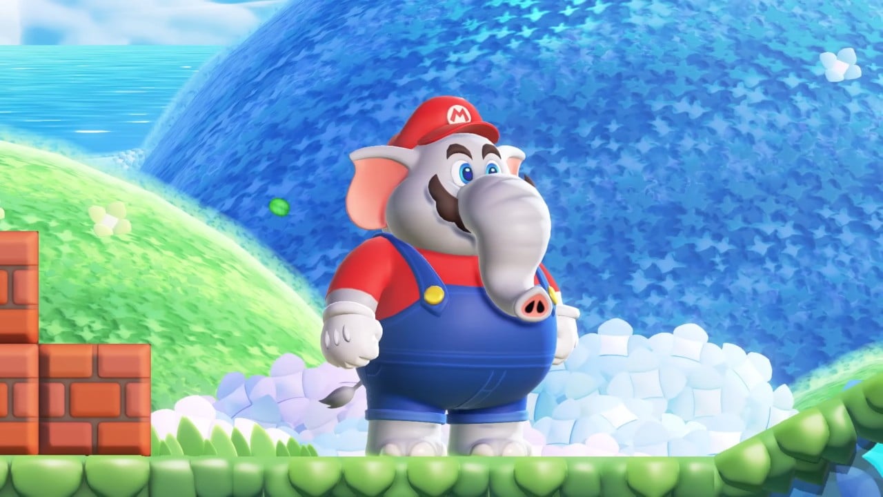 A pré-encomenda de Super Mario Bros. inclui  Chaveiro grátis Wonder GameStop (Canadá)
