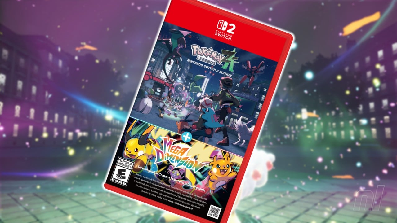 Pokémon Legends: Z-A Switch 2 Physical Release Bundles Mega Dimension DLC — Launches October 29 - Nintendo News Article