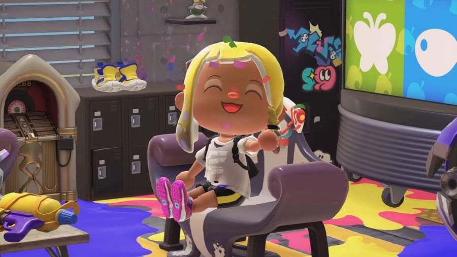 Animal Crossing: New Horizons Splatoon
