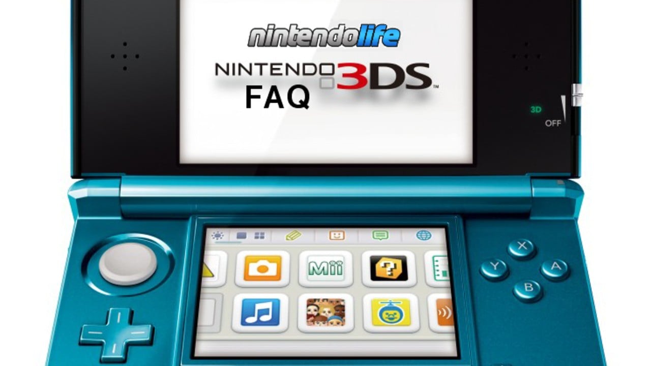 Nintendo Life 3ds Faq Feature Nintendo Life