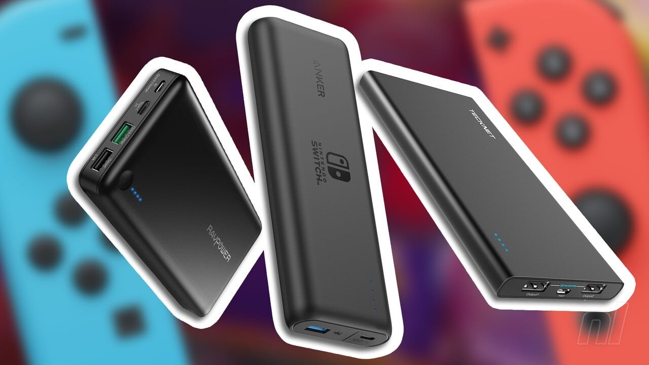 10000mAH Coque Batterie pour Nintendo Switch, Chargeur de Batterie Externe  Rechargeable Batterie et boîtier Power Bank Chargeur de Secours Batterie  pour Nintendo Switch : : Jeux vidéo