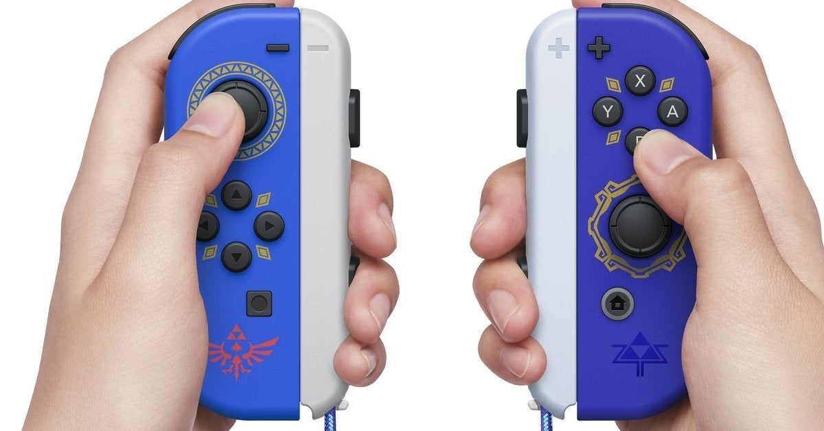 Random The Zelda Skyward Sword Joy Con Appear To Feature A Neat Character Reference Nintendo Life