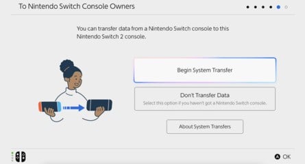 Screenshots from Switch 2