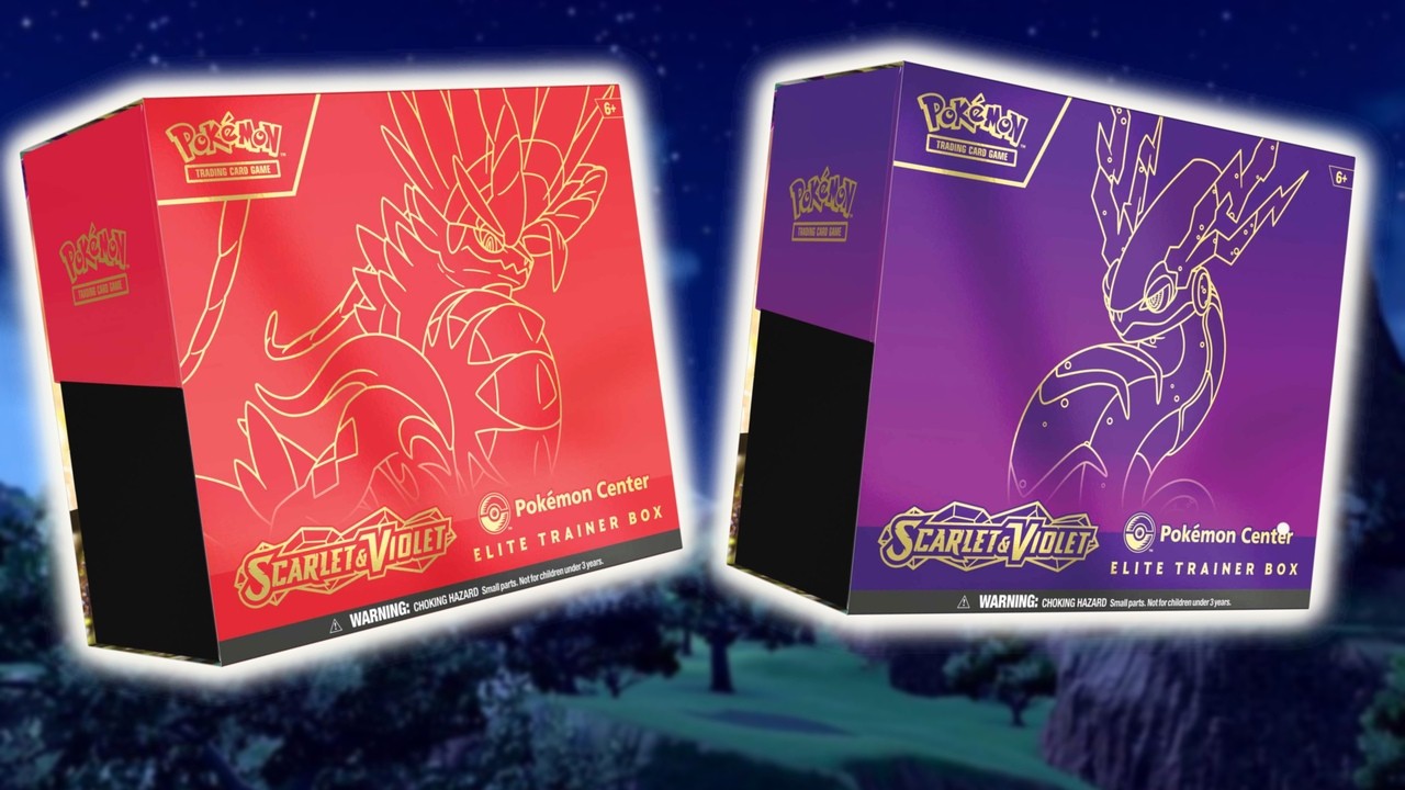 Pokemon Trading Card Games Scarlet & Violet Elite Trainer Box