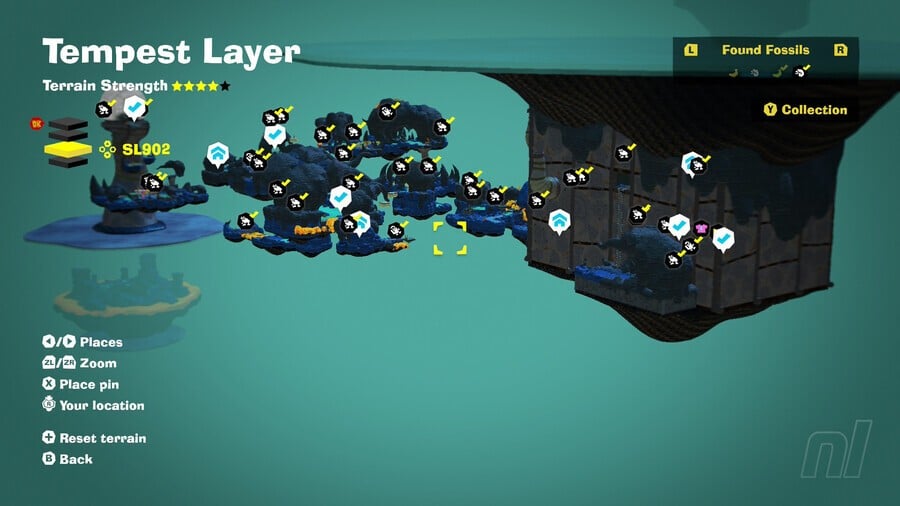 Tempest SL902 Fossil Map
