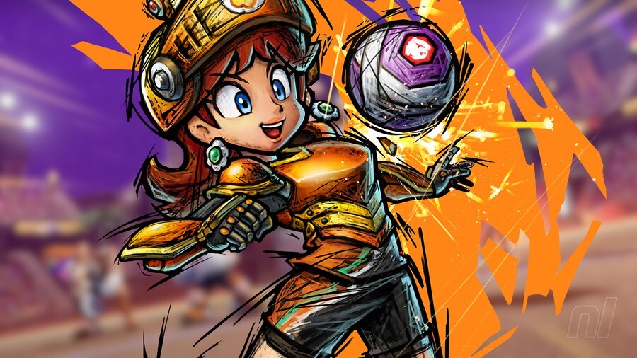 daisy mario strikers charged