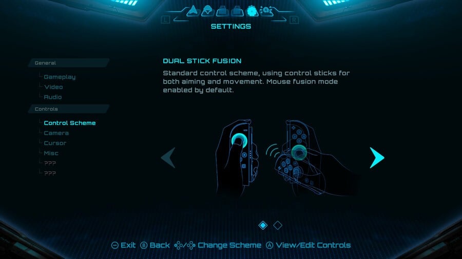 Prime 4 Control Scheme 2