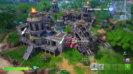 Hidden Chamber in Stone Sanctum in Fortnite