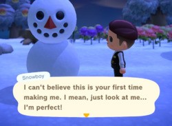 Animal Crossing: New Horizons: Snowman - How To Make A Perfect Snowboy, Snowflake DIY Recipe List, Snowball Guide