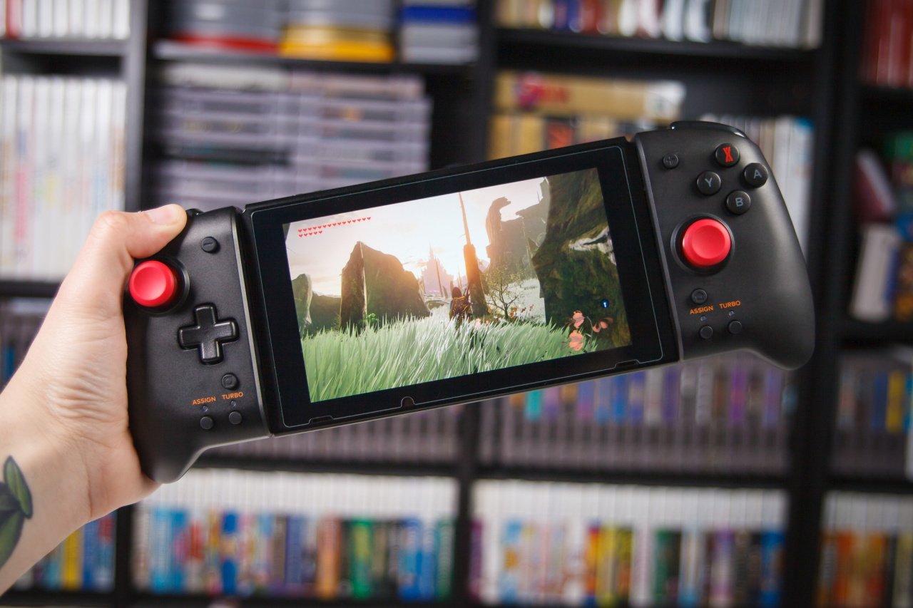 HORI Joy-Con Laddstation för Nintendo Switch, Svart, En Storlek