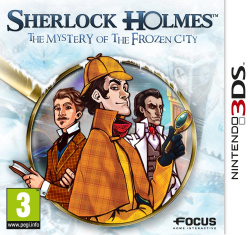 Sherlock Holmes and The Mystery of the Frozen City Cover