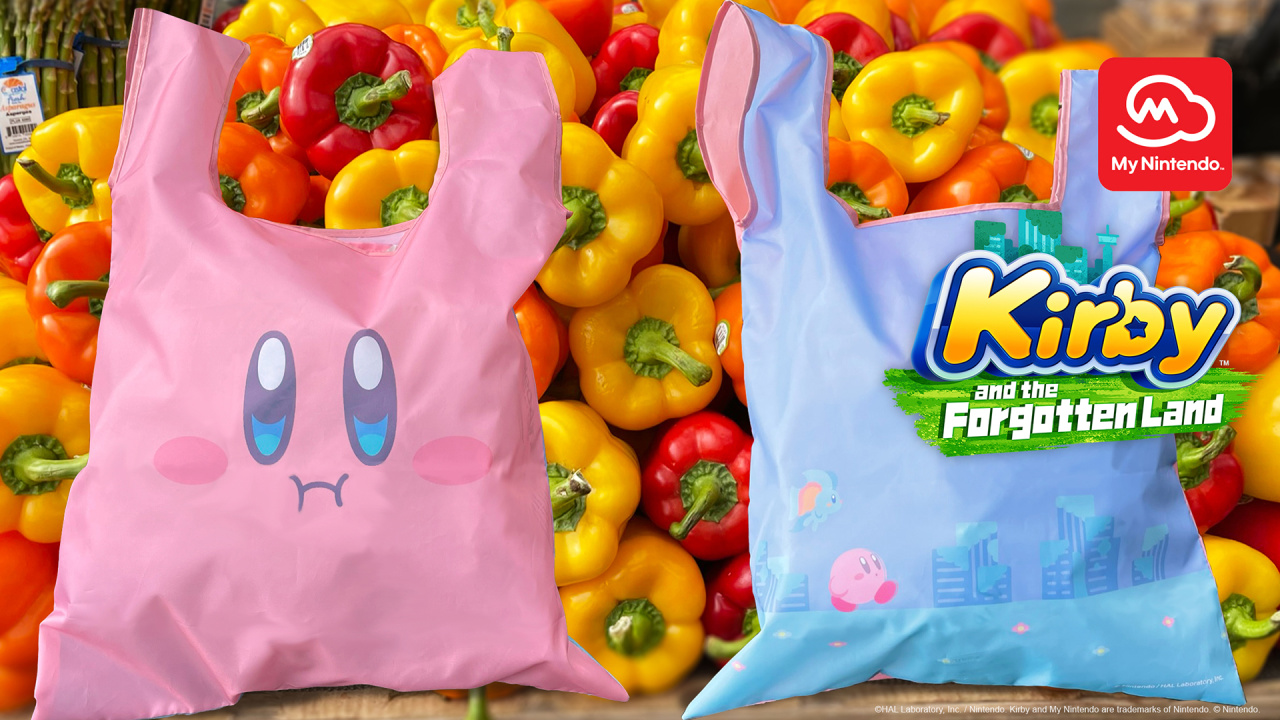 Kirby Shopping Bag Now Available as My Nintendo Reward in North America