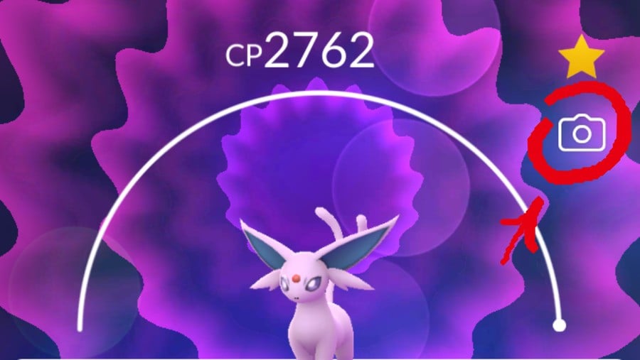 Camera Location In Pokemon Screen