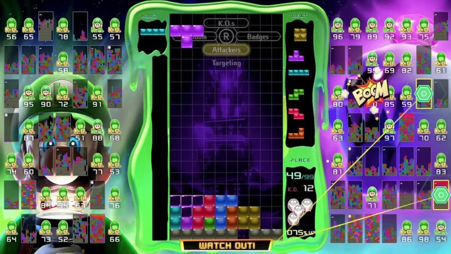 Luigi Tetris