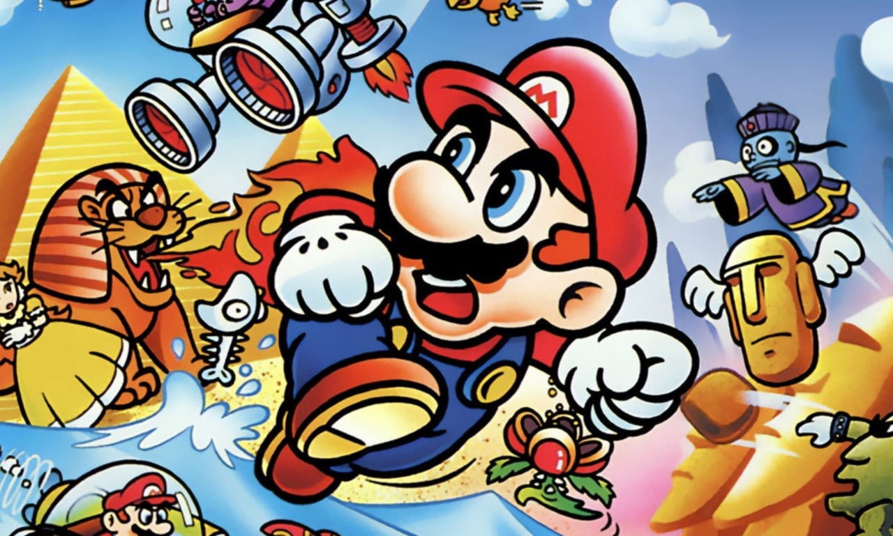 Super Mario Desktop Wallpaper from Gameboy Advance games