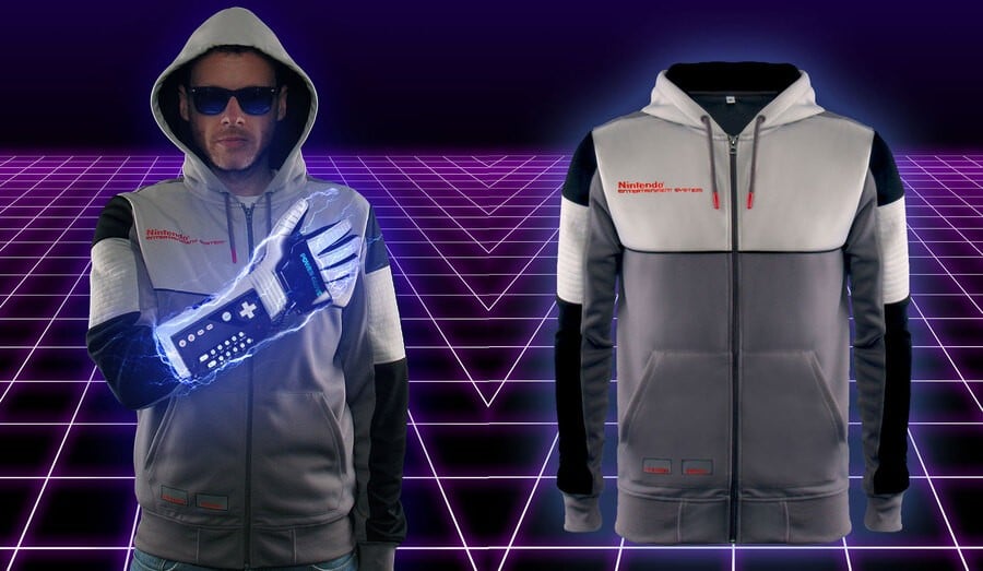 Show Off Your 8 Bit Style With This NES Classic Hoodie