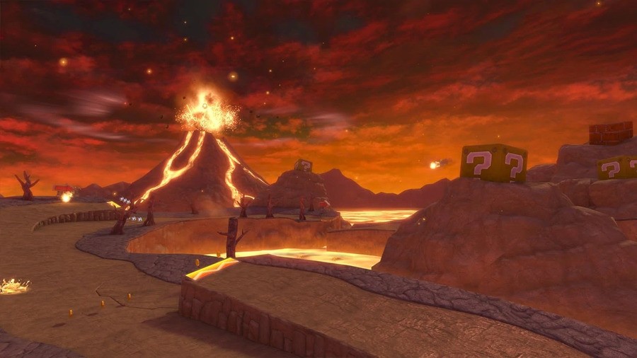 MK8 Course Wii GrumbleVolcano