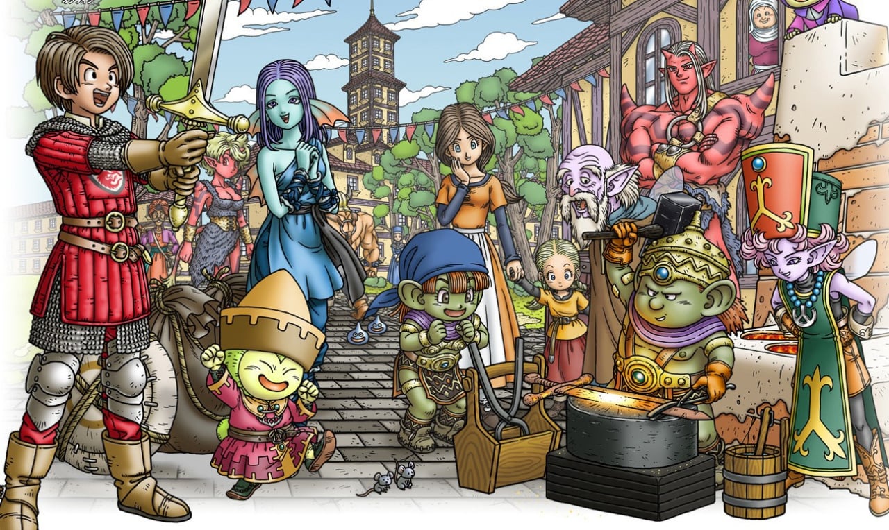 Aside From Being In Real Time, Dragon Quest X's Battle System Is Like The  Old Games - Siliconera