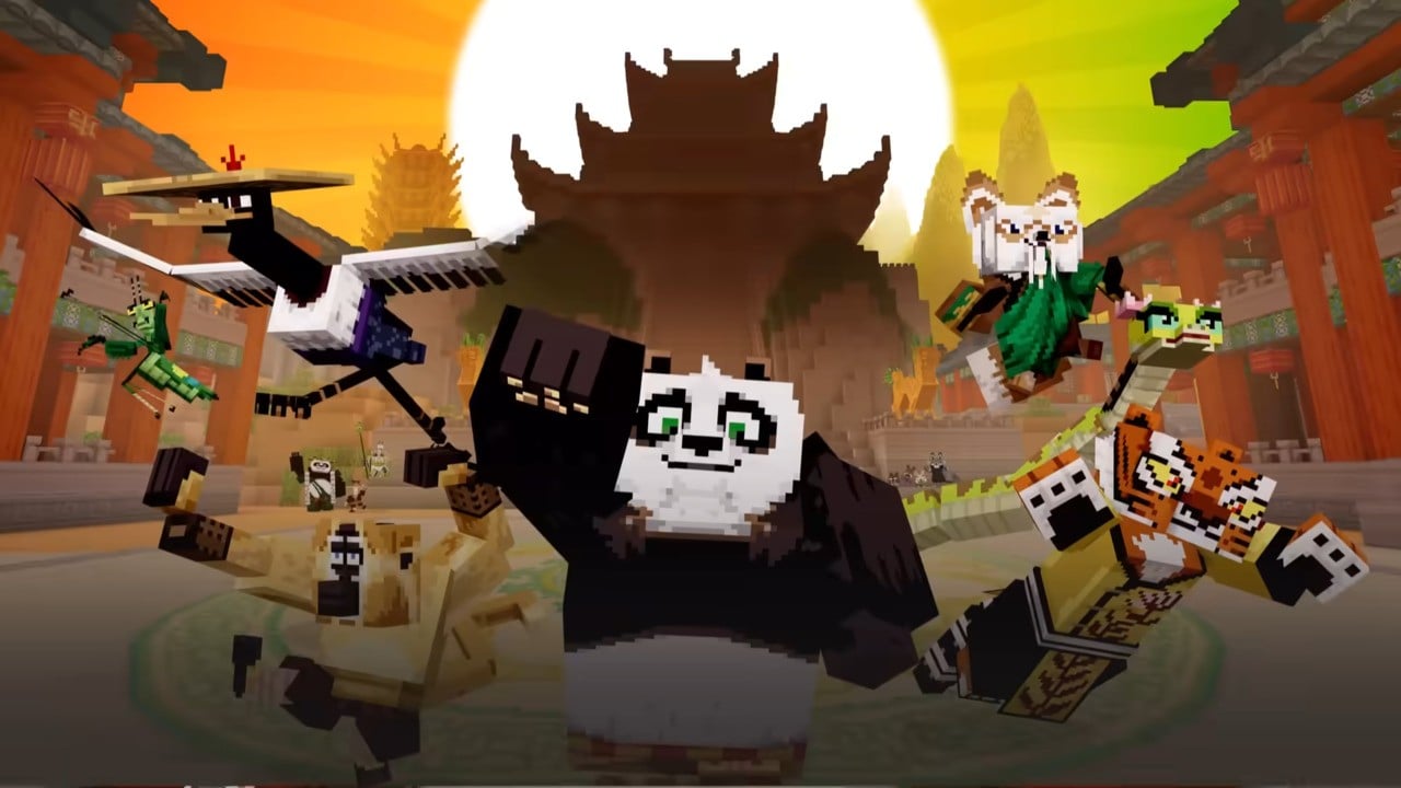 Minecraft Market Gives Kung Fu Panda DLC