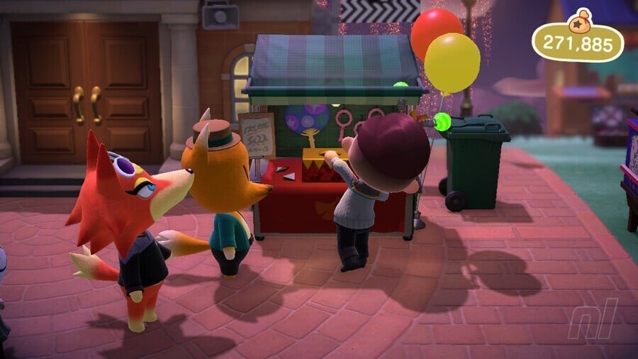 Animal Crossing New Horizons Redd's Raffle Main Plaza