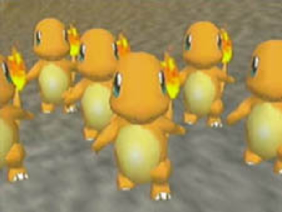 The Charmanders all want you to buy Pokemon Snap!