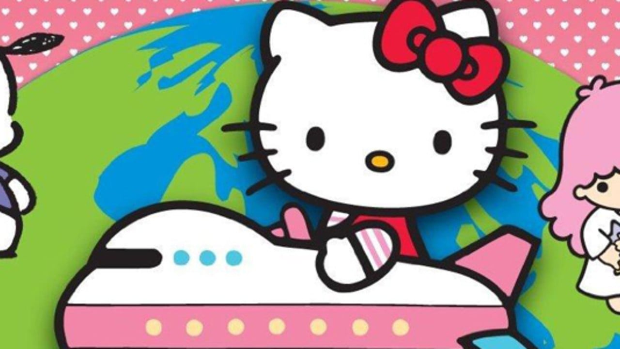 Around the World with Hello  Kitty  and Friends Cover Artwork