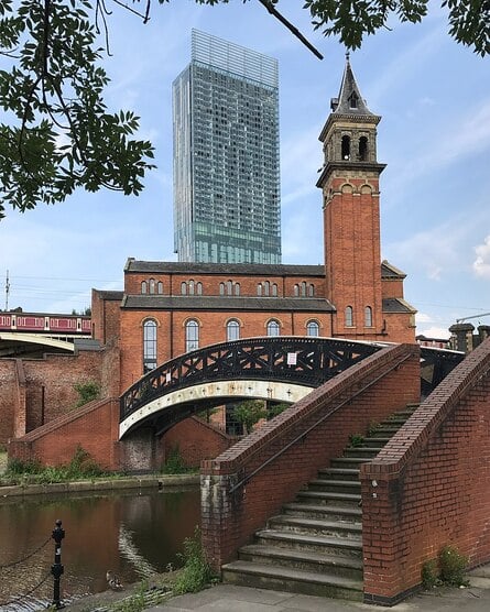 Beetham Tower Seen From Castlefield