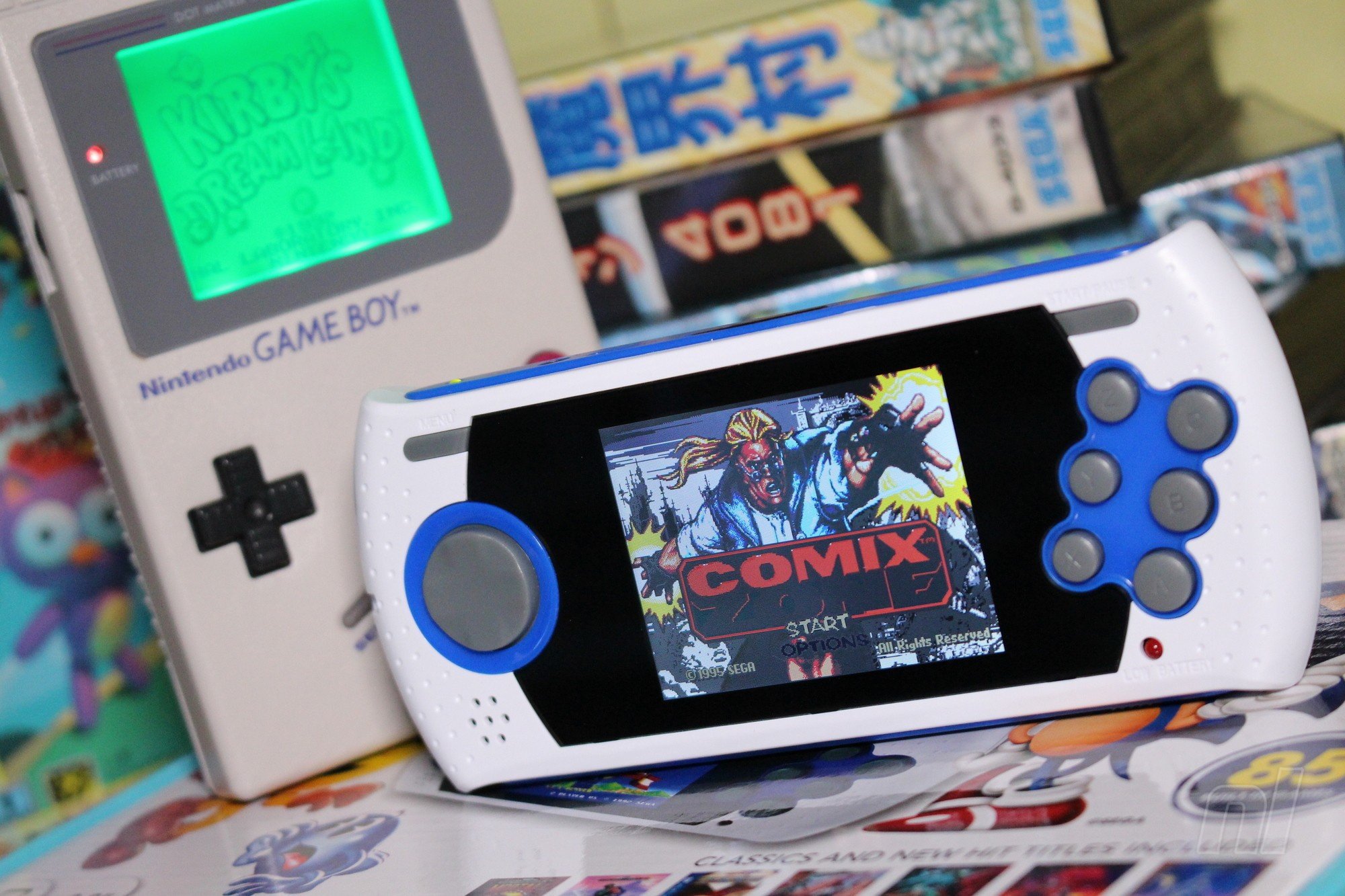 sega ultimate portable game player console with 85 games