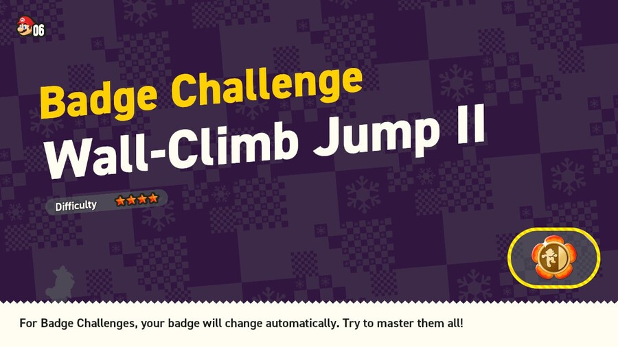 Super Mario Bros. Wonder Walkthrough: World 2 - Wall-Climb Jump II 1