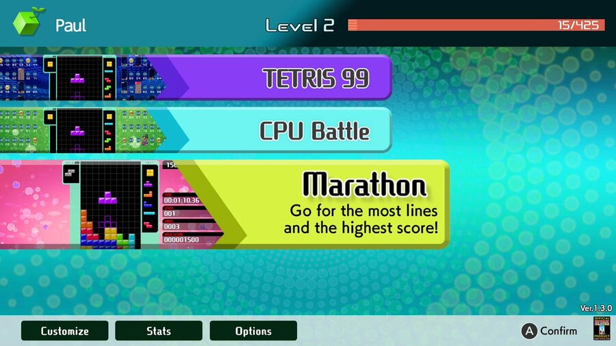 Tetris 99 DLC New Mode