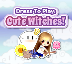 Dress To Play: Cute Witches! Cover