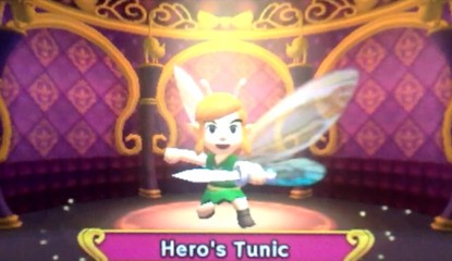 Check Out This Unused Great Fairy Costume in The Legend of Zelda: Tri Force Heroes