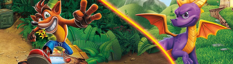 Spyro + Crash Remastered Game Bundle (Switch eShop)