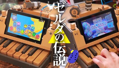 Remember Nintendo Labo? Check Out This Amazing Zelda Piano Rendition