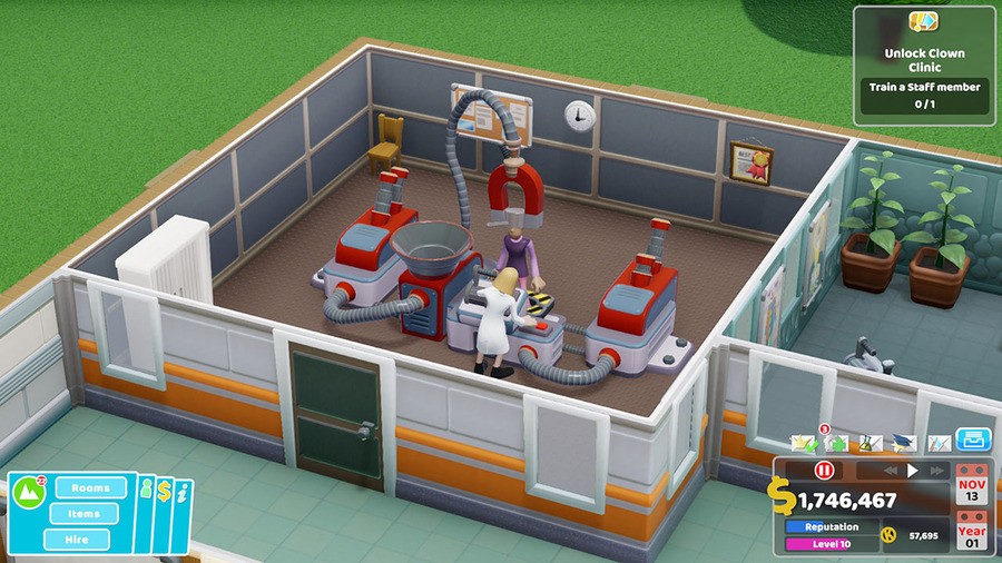 Two Point Hospital Switch