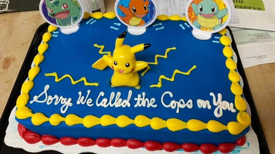 Pokemon Cake