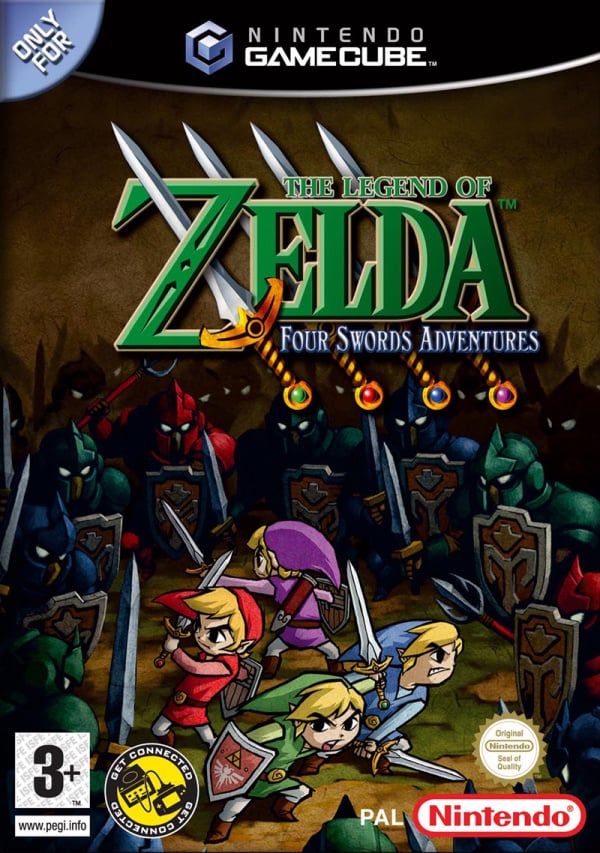 The Legend Of Zelda Four Swords Adventures 2004 Gamecube Game Nintendo Life