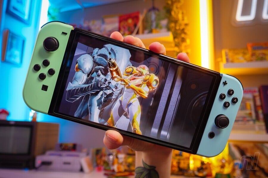 Nintendo Switch OLED Metroid Dred