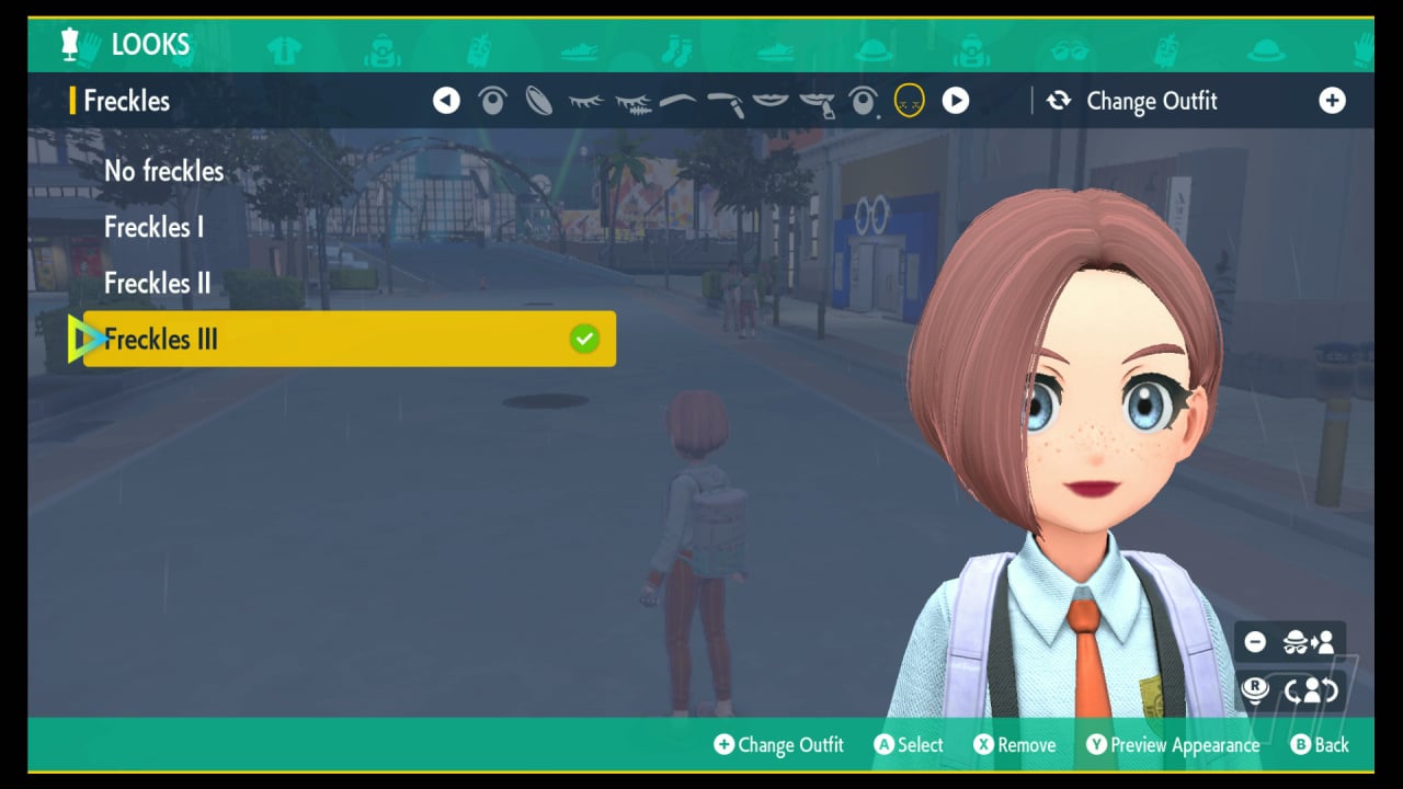 Customize your appearance — Pokémon Scarlet and Pokémon Violet