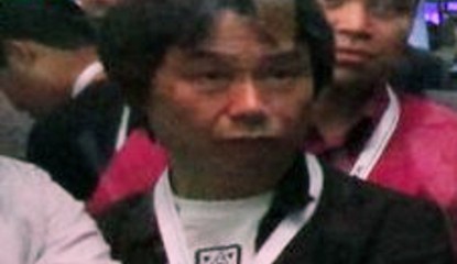 Miyamoto Unexcitedly Scopes Out Xbox Kinect
