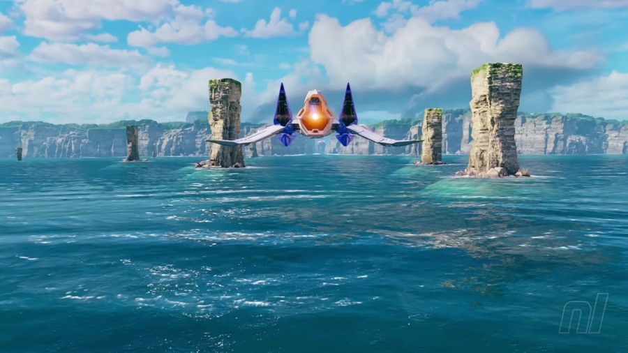 Corneria in Star Fox on Switch 2