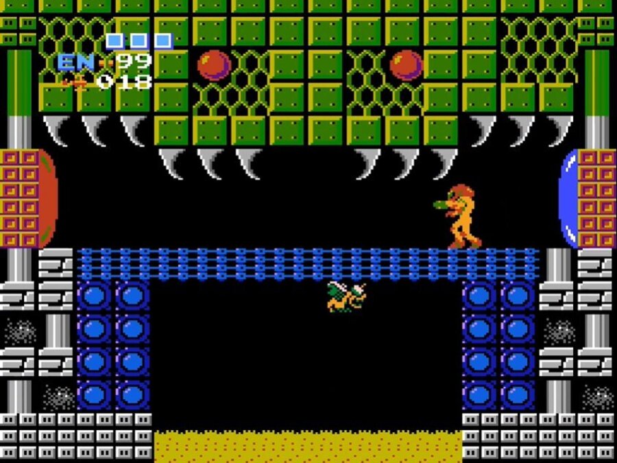 Metroid Kraid Area