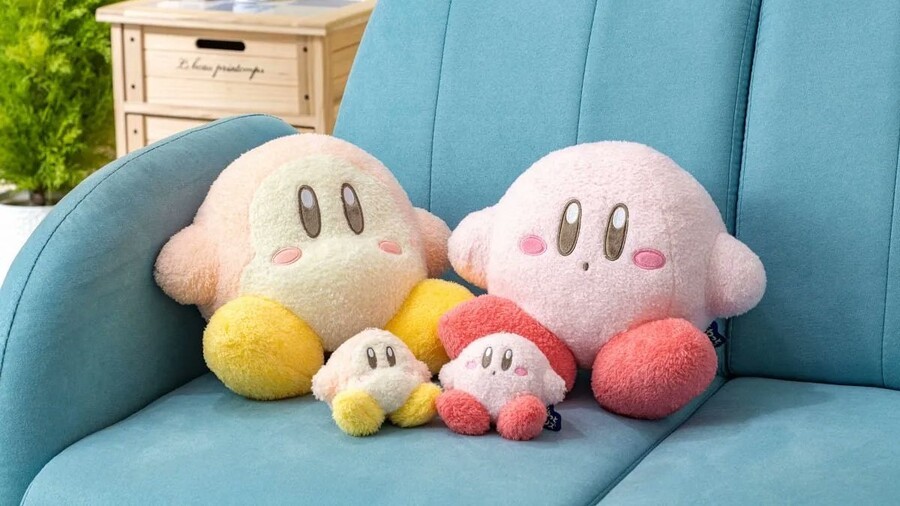Kirby And Waddle Dee On Sofa